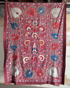 Hand Stitched Suzani (CSSU087324 | 84 x 108") Suzani Aziz Suzani