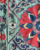 Hand Stitched Suzani (CSSU087424 | 80x100") Suzani Aziz Suzani