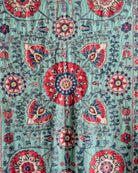 Hand Stitched Suzani (CSSU087424 | 80x100") Suzani Aziz Suzani