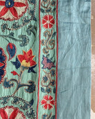 Hand Stitched Suzani (CSSU087424 | 80x100") Suzani Aziz Suzani