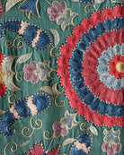 Hand Stitched Suzani (CSSU087524 | 84 x 109") Suzani Aziz Suzani