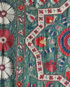 Hand Stitched Suzani (CSSU087524 | 84 x 109") Suzani Aziz Suzani