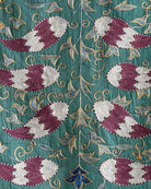 Hand Stitched Suzani (CSSU087524 | 84 x 109") Suzani Aziz Suzani