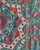 Hand Stitched Suzani (CSSU087524 | 84 x 109") Suzani Aziz Suzani