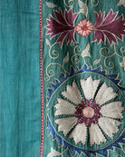 Hand Stitched Suzani (CSSU087524 | 84 x 109") Suzani Aziz Suzani