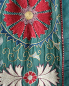 Hand Stitched Suzani (CSSU087524 | 84 x 109") Suzani Aziz Suzani