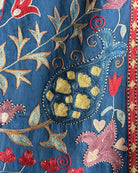 Hand Stitched Suzani (CSSU087624 | 82 x 108") Suzani Aziz Suzani