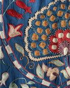 Hand Stitched Suzani (CSSU087624 | 82 x 108") Suzani Aziz Suzani
