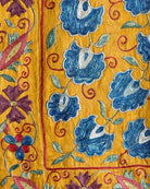 Hand Stitched Suzani (CSSU087824 | 64 x 94 ") Suzani Aziz Suzani