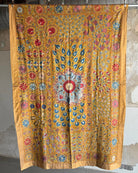 Hand Stitched Suzani (CSSU087824 | 64 x 94 ") Suzani Aziz Suzani
