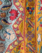 Hand Stitched Suzani (CSSU087824 | 64 x 94 ") Suzani Aziz Suzani