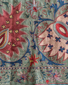 Hand Stitched Suzani (CSSU088124 | 84 x 109") Suzani Aziz Suzani