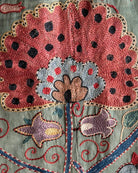 Hand Stitched Suzani (CSSU088124 | 84 x 109") Suzani Aziz Suzani