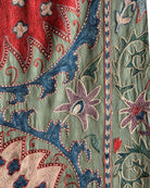 Hand Stitched Suzani (CSSU088124 | 84 x 109") Suzani Aziz Suzani