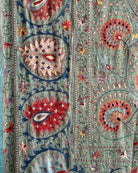 Hand Stitched Suzani (CSSU088124 | 84 x 109") Suzani Aziz Suzani