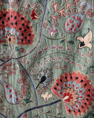 Hand Stitched Suzani (CSSU088124 | 84 x 109") Suzani Aziz Suzani