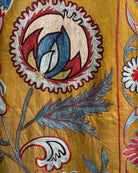 Hand Stitched Suzani (CSSU088224 | 63 x 87") Suzani Aziz Suzani