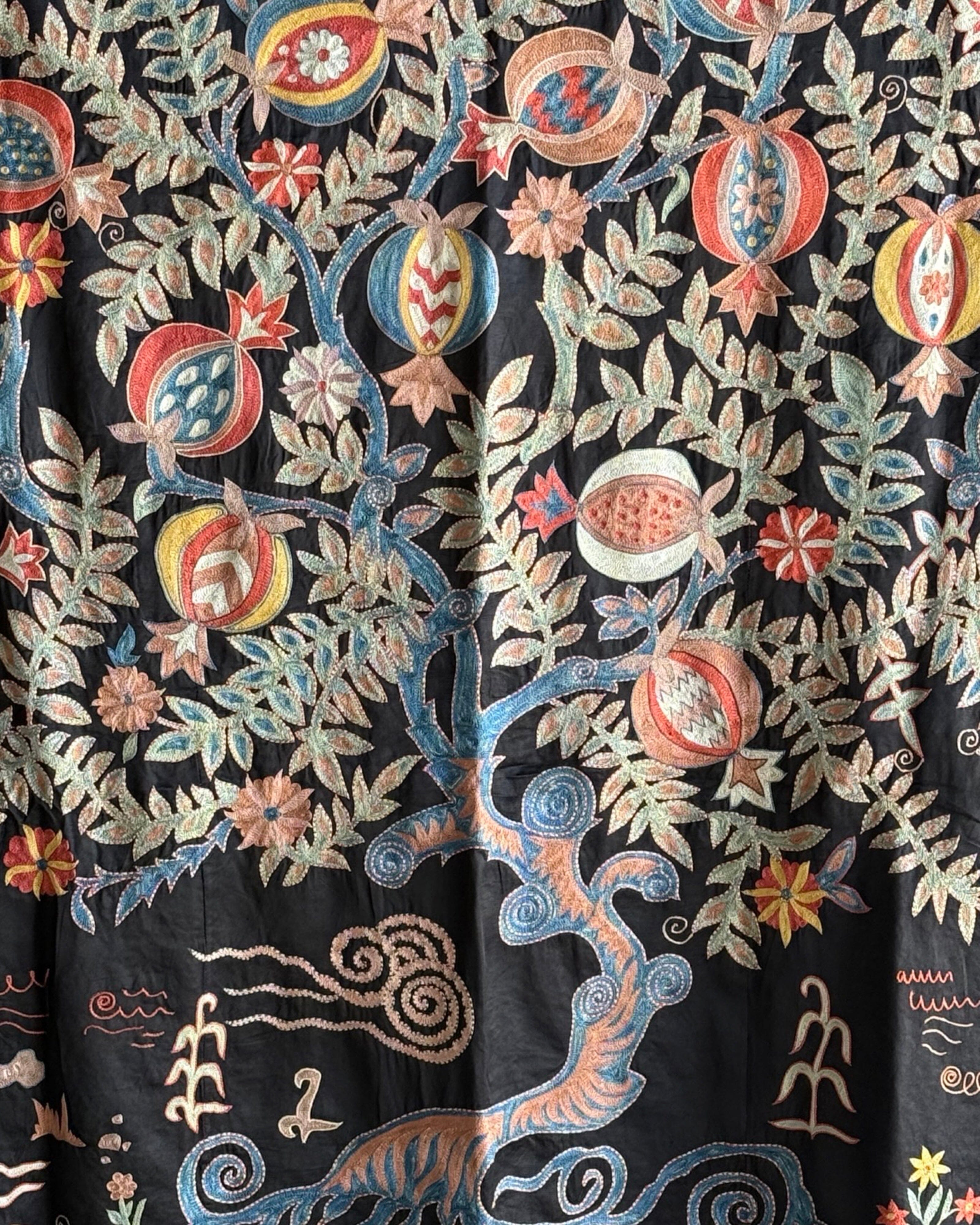 Hand Stitched Suzani (CSSU44325| 64 x 88") Suzani Aziz Suzani