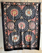 Hand Stitched Suzani (CSSU44425 | 63 x 80") Suzani Aziz Suzani