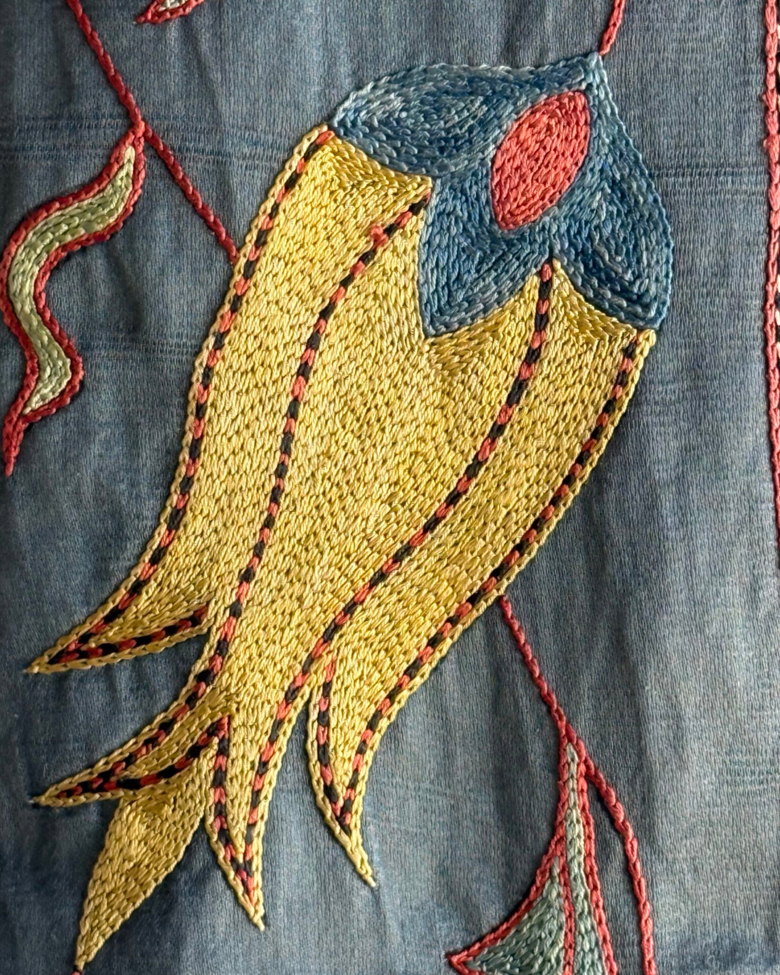 Hand Stitched Suzani (CSSU44725 | 60 x 78") Suzani Aziz Suzani