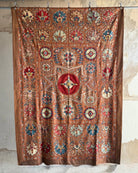 Hand Stitched Suzani (CSSU46325 | 63" x 95") Suzani Aziz Suzani