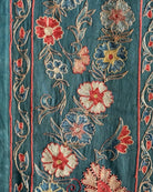 Hand Stitched Suzani (CSSU46525 | 64" x 98") Suzani Aziz Suzani