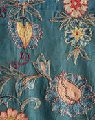 Hand Stitched Suzani (CSSU46525 | 64" x 98") Suzani Aziz Suzani