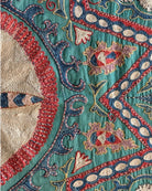 Hand Stitched Suzani (CSSU46825 | 64" x 95") Suzani Aziz Suzani