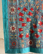Hand Stitched Suzani (CSSU46925 | 65" x 92") Suzani Aziz Suzani