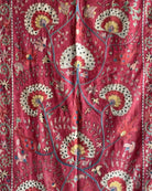 Hand Stitched Suzani (CSSU47125 | 83" x 104") Suzani Aziz Suzani