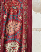 Hand Stitched Suzani (CSSU47125 | 83" x 104") Suzani Aziz Suzani