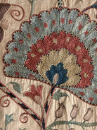 Hand Stitched Suzani (CSSU47325 | 80" x 104") Suzani Aziz Suzani