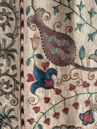 Hand Stitched Suzani (CSSU47325 | 80" x 104") Suzani Aziz Suzani