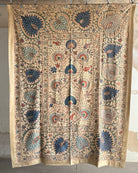 Hand Stitched Suzani (CSSU47325 | 80" x 104") Suzani Aziz Suzani