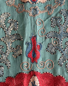 Hand Stitched Suzani (CSSU47425 | 83" x 105") Suzani Aziz Suzani