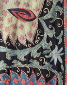Hand Stitched Suzani (CSSU47625 | 81" x 106") Suzani Aziz Suzani