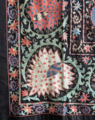 Hand Stitched Suzani (CSSU47625 | 81" x 106") Suzani Aziz Suzani