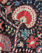 Hand Stitched Suzani (CSSU47625 | 81" x 106") Suzani Aziz Suzani