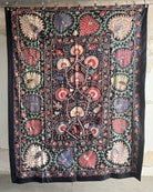Hand Stitched Suzani (CSSU47625 | 81" x 106") Suzani Aziz Suzani