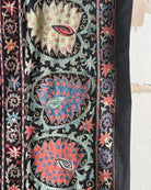 Hand Stitched Suzani (CSSU47625 | 81" x 106") Suzani Aziz Suzani