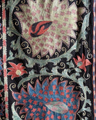Hand Stitched Suzani (CSSU47625 | 81" x 106") Suzani Aziz Suzani