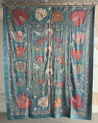 Hand Stitched Suzani (CSSU47725 | 81" x 106") Aziz Suzani