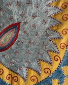 Hand Stitched Suzani (CSSU48025 | 83" x 110") Suzani Aziz Suzani