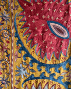 Hand Stitched Suzani (CSSU48025 | 83" x 110") Suzani Aziz Suzani