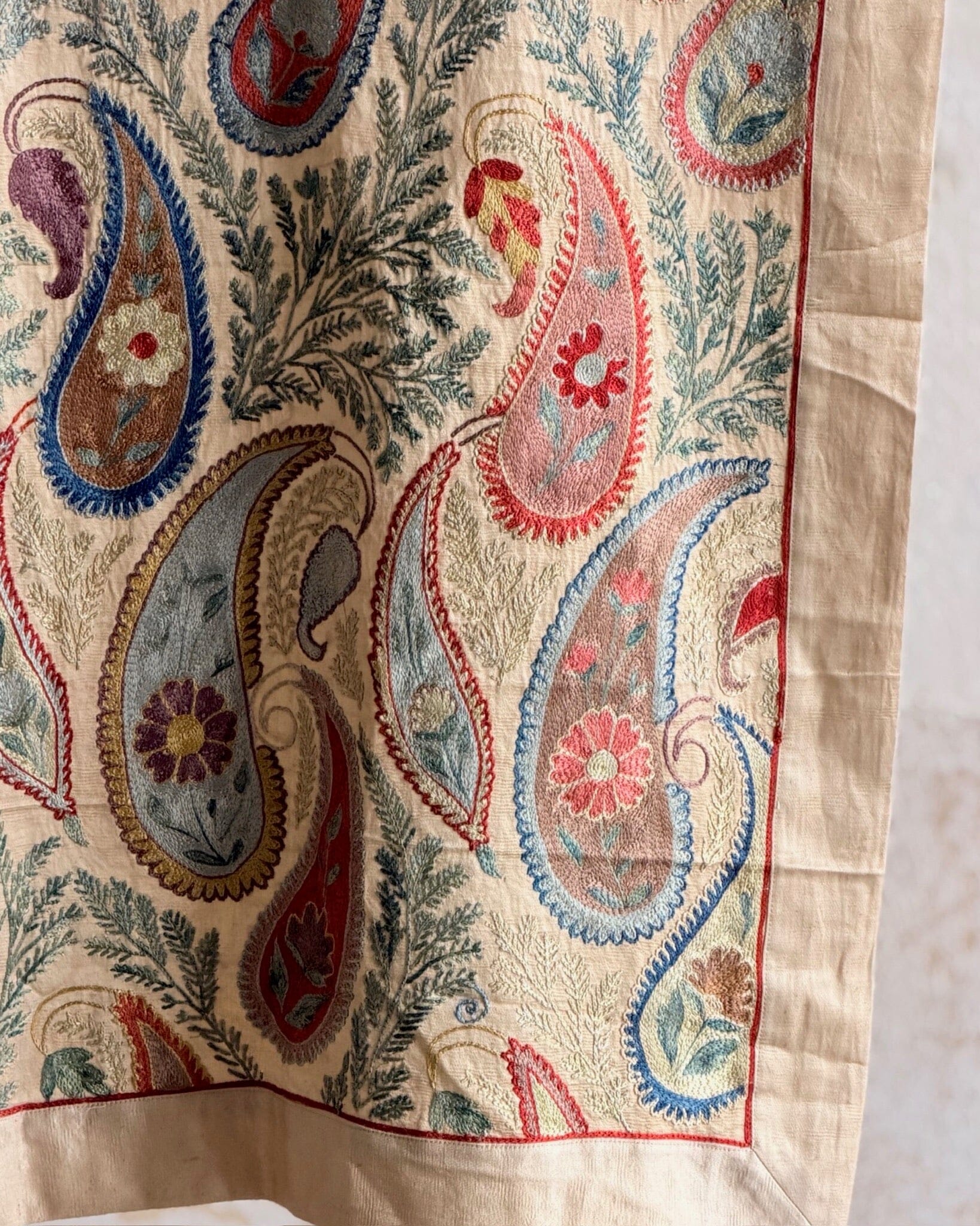 Hand Stitched Suzani Runner (CSSU64126 | ) Suzani Aziz Suzani