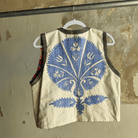 Hand Stitched Suzani Vest from Uzbekistan (#7911) Suzani Abdullah