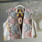 Hand Stitched Suzani Vest from Uzbekistan (#7916) Suzani Abdullah