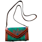 Handmade Kilim Wallet with Removable Strap | 8 x 5" Purse Orient A