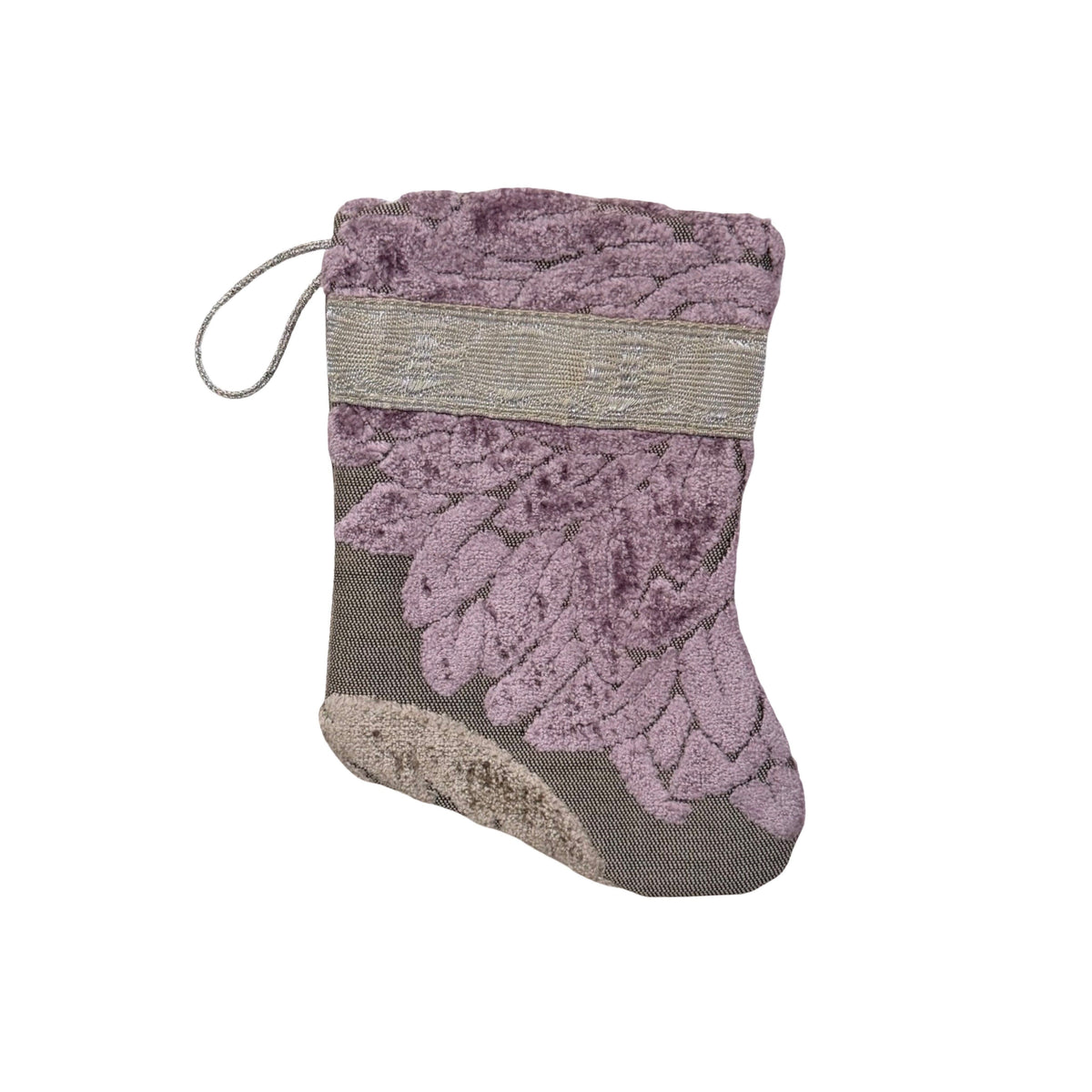 Handmade Mini Stocking from Antique and Vintage Textiles 2650 Ornament B. Viz Design B