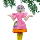 Kate McKinnon "Weird Barbie" Felt Ornament Holiday Ornaments Silk Road Bazaar